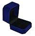 Velvet Ring Box - Jewelry Display & Gift Box - Removable Insert & Soft Lining - Engagement Ring Case & Organizer by Geff House
