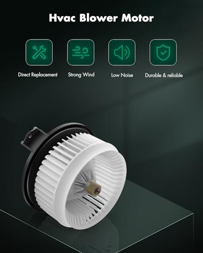 Image of SCITOO AC Heater Blower Motor for Toyota w /Fan HVAC Blower Motor fit for 2009-2017 for Toyota Corolla / 2010-2015 for Toyota Prius / 2012-2016 for Toyota Prius V Front