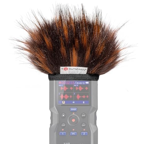 Pare-brise en fourrure Zoom H4essential de Gutmann pour réussir vos podcasts en plein air