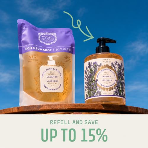 Image of Panier des Sens Lavender Liquid Hand Soap, 33.8 fl oz