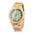 BOBO BIRD Wooden Men's Bamboo Watch with Luminous Night Silver Pointer Casual Sports Watches Gift with Box