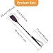 Coolrunner Riding Crop for Horse, 18 Inch Horse Whip with PU Leather Equestrianism Horse Crop Double Slapper Horse Whip Black Crops for Horses (Purple)