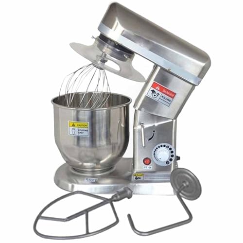 Batteur sur Socle Professionnel,Batteur sur Socle à 3 Vitesses, Mélangeur Alimentaire Commercial avec Bol à Mélanger,Mélangeur Alimentaire Robuste...