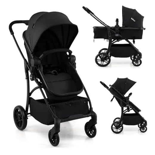 Best modern umbrella stroller INFANS 2 in 1 Convertible Baby Stroller