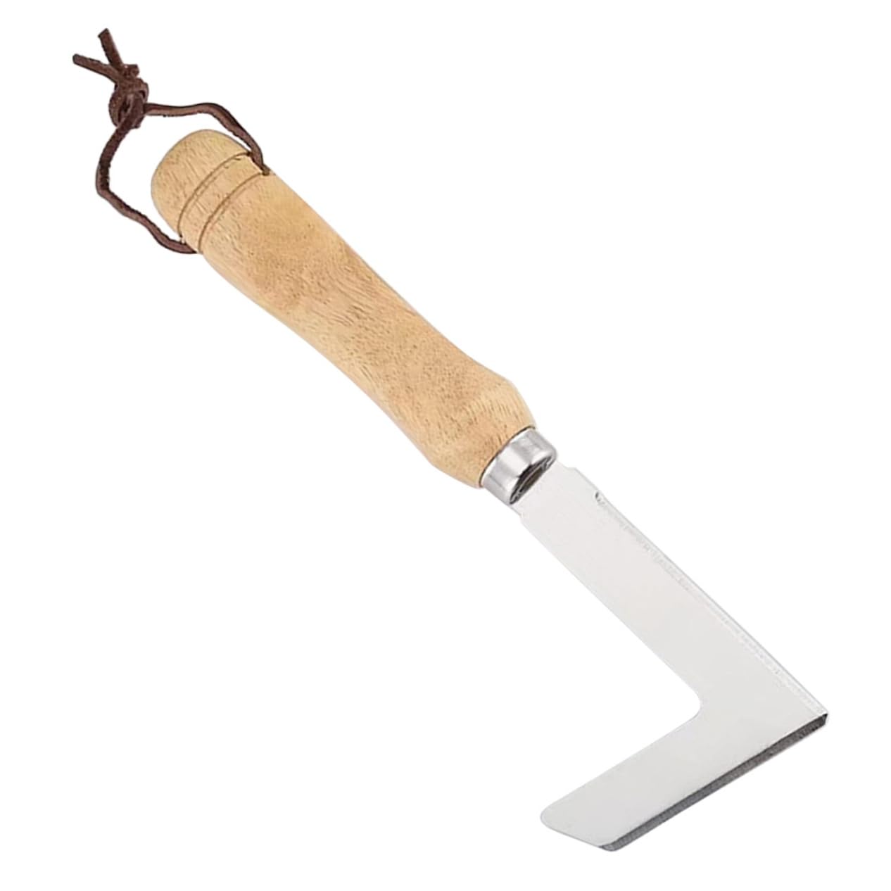 L Weeder Sickle Garden Tool Manual Weeders Patio Weeder Lawn Weeding Tools Grip Weeder Manual Removers Deeper Digging Weeder Multifunctional Weeder To Dig Garden Tools Metal