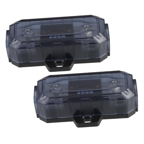 Fusible audio de voiture 200A bloc de distribution de puissance en zinc argenté