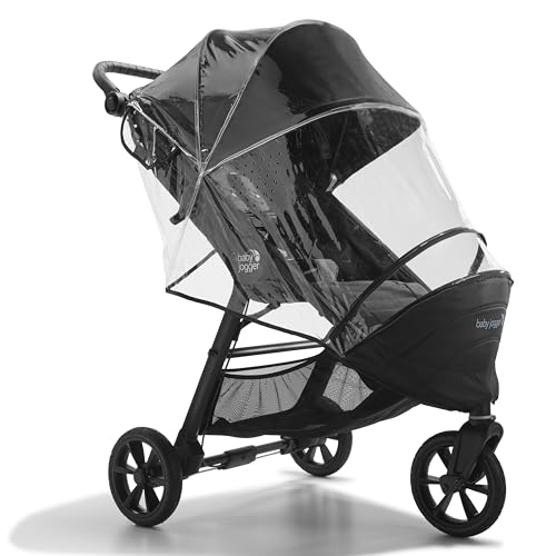 Baby Jogger Weather Shield Housse de pluie pour poussette simple City Elite 2, City Mini GT2 et City Mini 2 Bloque la pluie, la neige et le vent