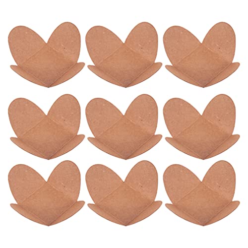 Operitacx 200 Piezas Bandeja De Chocolate Tulip Tazas De La Hornada Moldes Para Cupcakes De Tulipanes Envoltorios De Cupcakes Flor Mollete Pastel Suministros De Fiesta De Cumpleaños Papel