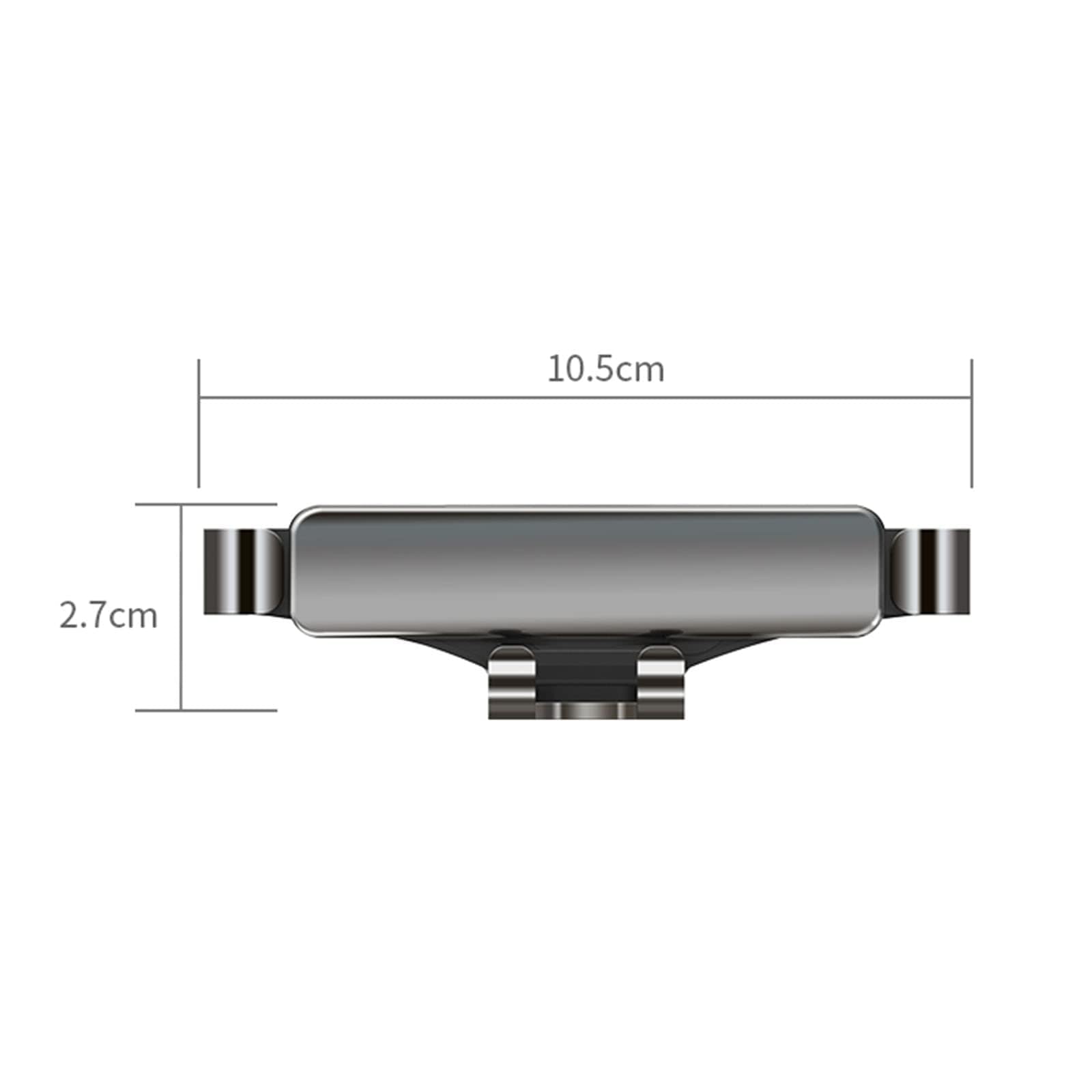 Support Téléphone Voiture Pour Volvo - Fixation Sur Grille D'aération - Rotation 360° - Modèles XC40, XC60, XC90, S60, S90, V90