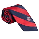 Desert Cactus Liberty University Neck Tie LU Flames 100% Polyester Necktie with Logo, Officially Licensed