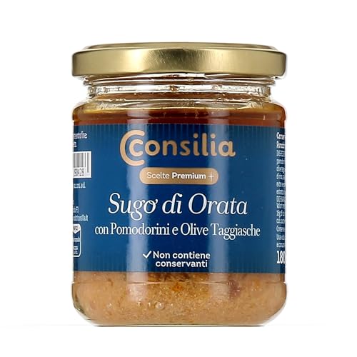 Consilia Sugo Di Orata Con Pomodorini E Olive Taggiasche, 180 g