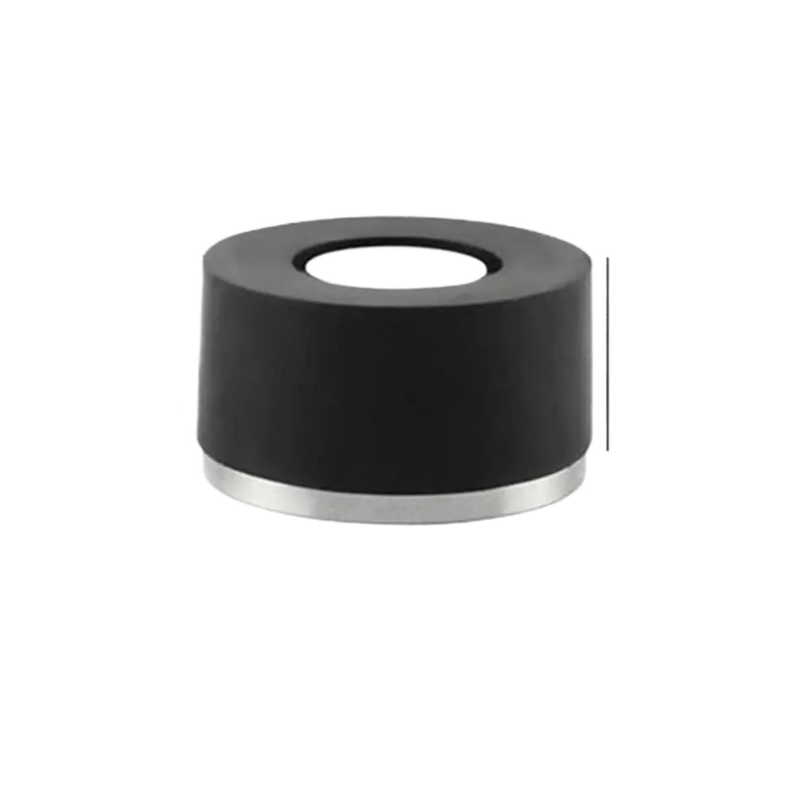 Door Stopper Stainless Steel Nail Free Door Stop Supports Drilled Or Sticky Mount for Household Floor Use(30mm)