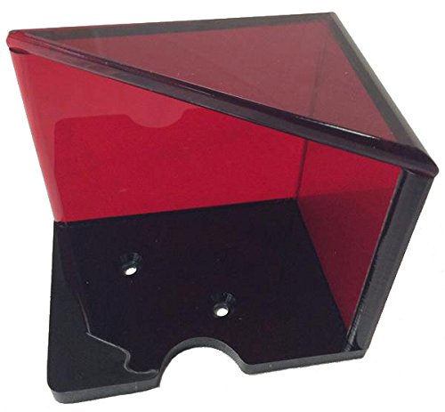 New 4 Deck CASINO BLACKJACK DEALER'S RED DISCARD TRAY With COVER CASINO STYLE