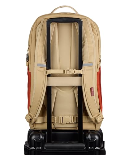 Image of JanSport 34L All Around Pack - 15 inch Laptop Sleeve, Dune Red | Versatile Rucksack w /Hydration Sleeve, Reflective Accents & Safety Whistle