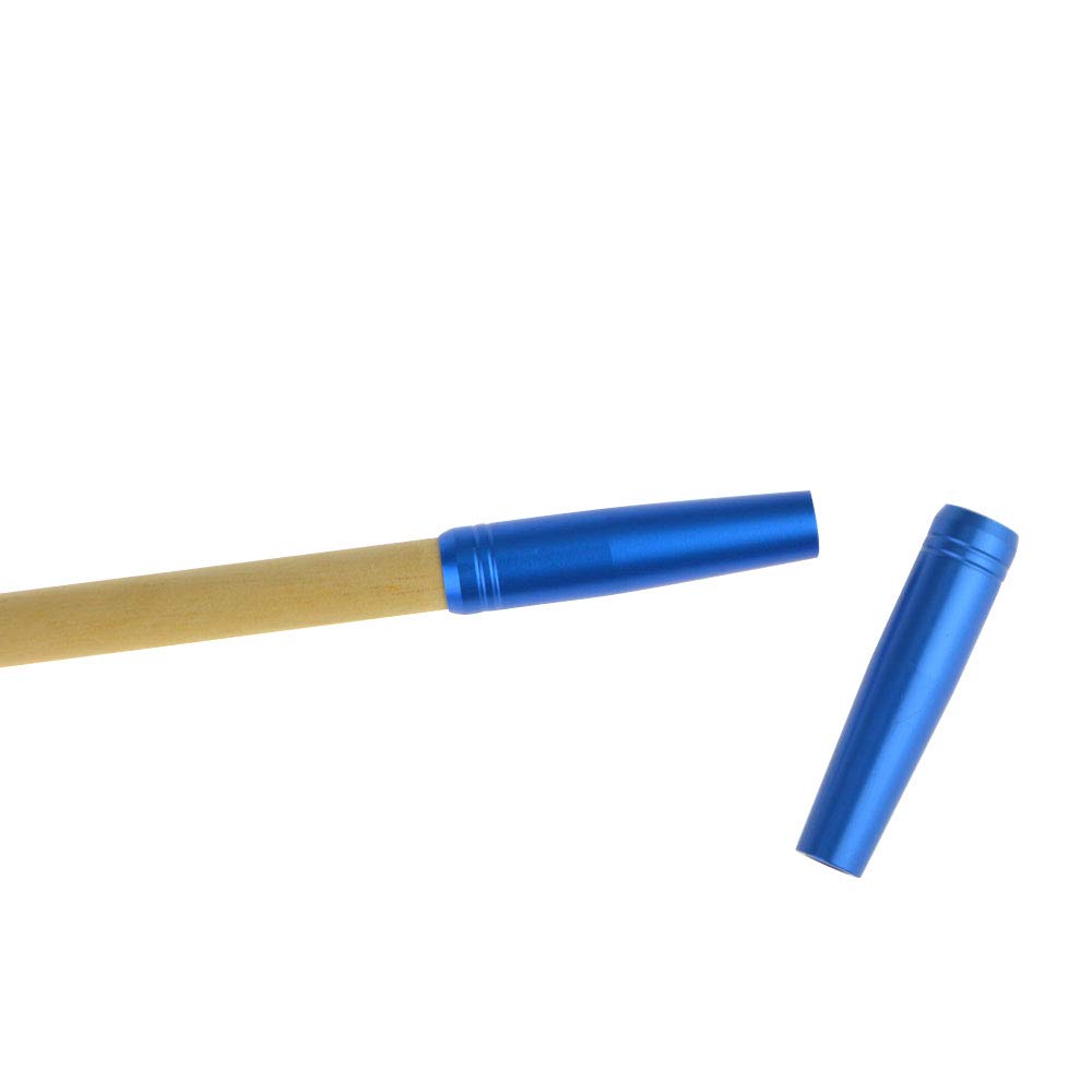 Inserti Per Frecce Da Tiro Con L'Arco - Set 12 Pezzi In Alluminio Per Frecce 8mm Legno/Bambù - Foto 10