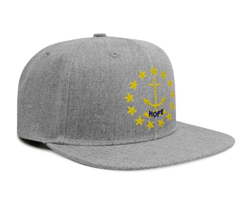 Image of International Tie State Hat for Men and Women, Adjustable Snapback Trucker Baseball Cap with Embroidered Patch