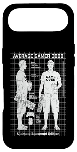 Gamer Gaming Figurine d'action Amusante Joueur de Jeu vidéo Coque pour iPhone Air