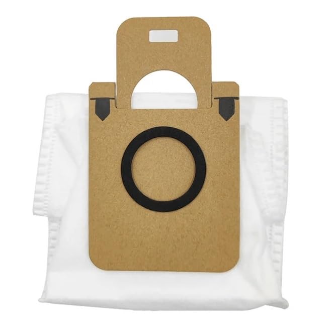 Bolsas de aspiradora, bolsa de repuesto for aspiradora, cepillo principal, paño de fregona, compatible con Dreame Bot D10 Plus (RLS3D)(20PCS)