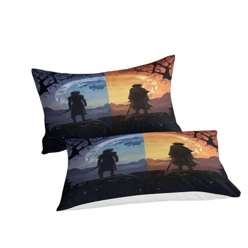 Housse de couette facile à nettoyer avec fermeture éclair 3D - 5