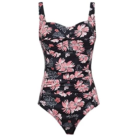Aidotop Women's Tummy Control Monokini Swimsuit Cover