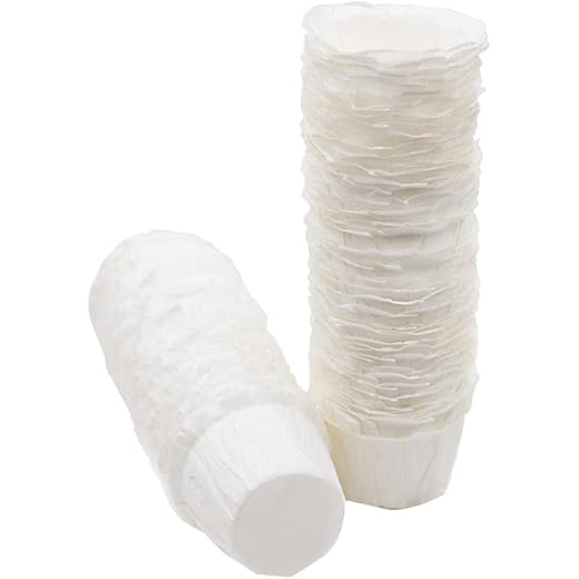 VMS INDIA 100Pcs Disposable Coffee Paper Filters for K Cup