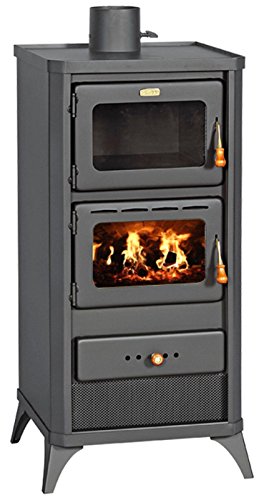 Prity Estufa de leña Fornello Cucina Camino 12kW FME