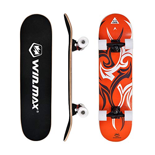  WIN.MAX Planche à roulettes Skateboard Crânes ...