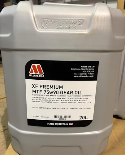 XF Premium Gear Oil MTF 75w90. 20 L jug (8376 FMS)