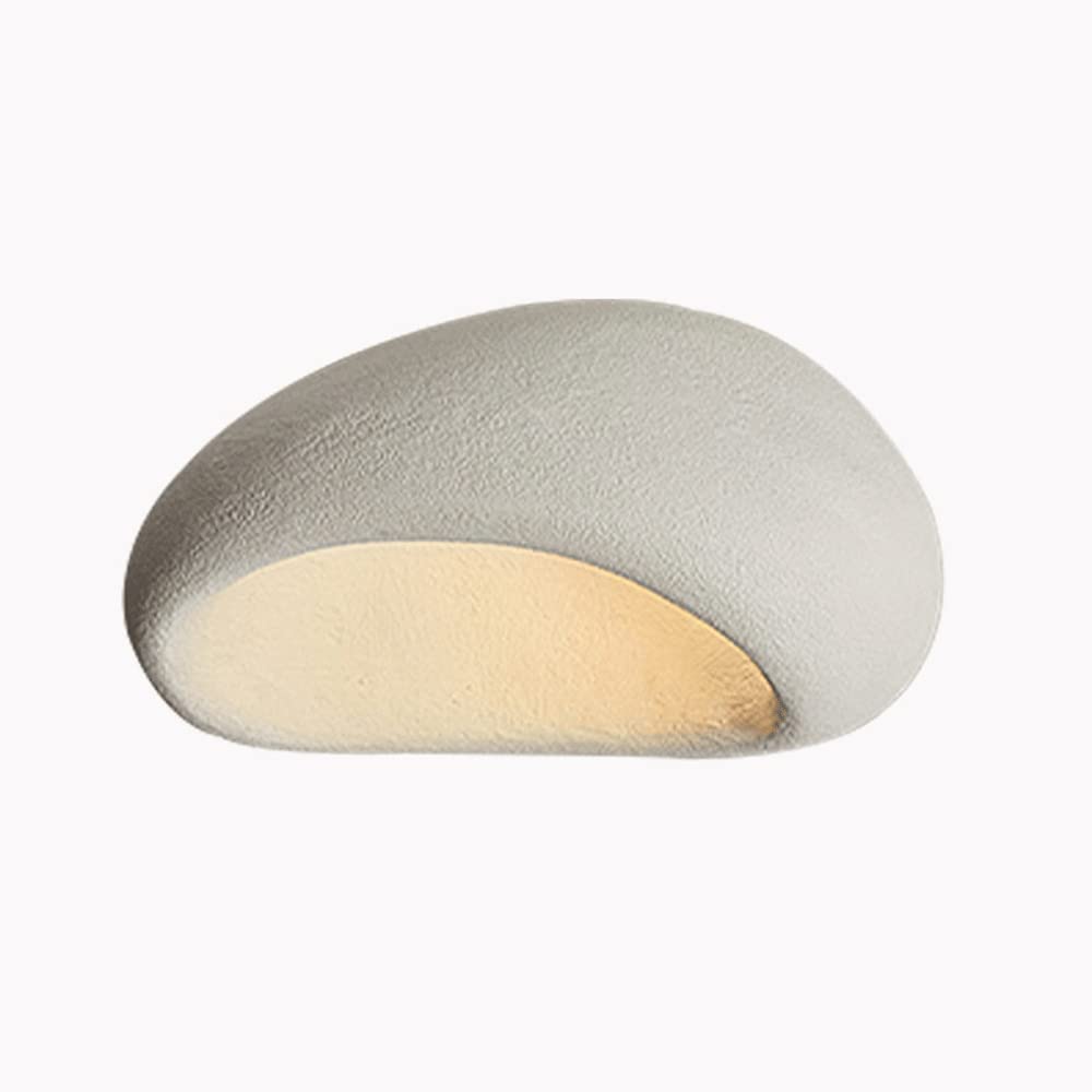 Lustre personnalité créative blanc de 50cm au design minimaliste