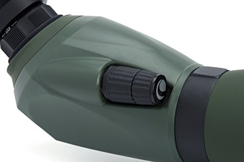 416pAY3o6eL Celestron Regal M2 100ED Spotting Scope – ED Glass for Hunting, Birding and Outdoor Actvities – Phase and Dielectric Coated BaK-4 Prism – Fully Multi-Coated Optics – Dual Focus – 22-67x Zoom Eyepiece - Image 5