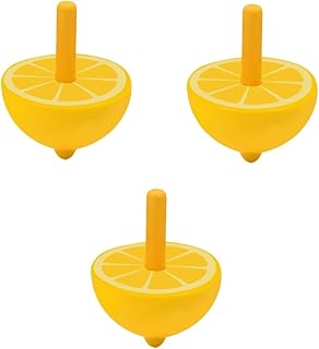 TOYANDONA 3 Pçs Brinquedos De Madeira Crianças Playset Mini Brinquedos De Brinquedo Para Crianças Kidcraft Playset Brinquedos Infantis Brinquedo De Madeira Para Crianças Forma De Fruta Topo