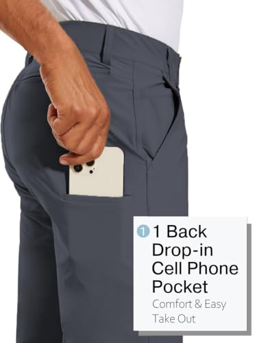 Image of TOPLOT Men's Casual Pants | Comfortable Fit Design | Clean Look Structure | Versatile Easy Movement Fit | Stylish Everyday Wear | Perfect for Casual & Travel Use (5223)