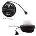 Replace FC1080 YINNCKE Gas Cap Fuel Tank Filler Cap Fits for Lincoln Mark Town Zephyr Fits for Mercury Mariner Milan Monterey Sable Compatible With Ford F150 Edge Escape Focus FC-1079 HC3Z9030B