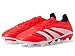 adidas Unisex Predator League Firm Multi Ground Sneaker, Lucid Red/White/Black, 11 US Men