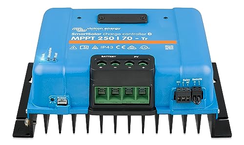 SmartSolar MPPT Tr 250V 70 amp 12/24/36/48-Volt Solar Charge Controller (Bluetooth)