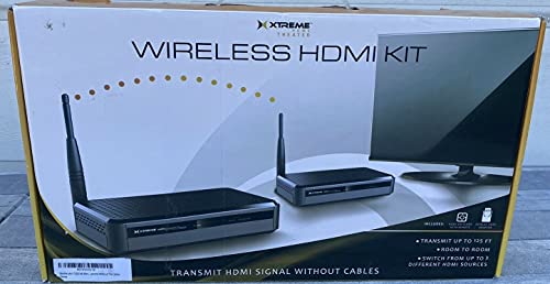 New Product Xtreme xhv1 1020 blk Wireless HDMI Kit- Transmit Without The Cables