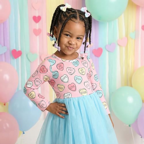Image of Girls Long Sleeve Tulle Tutu Dresses for Kid and Toddler