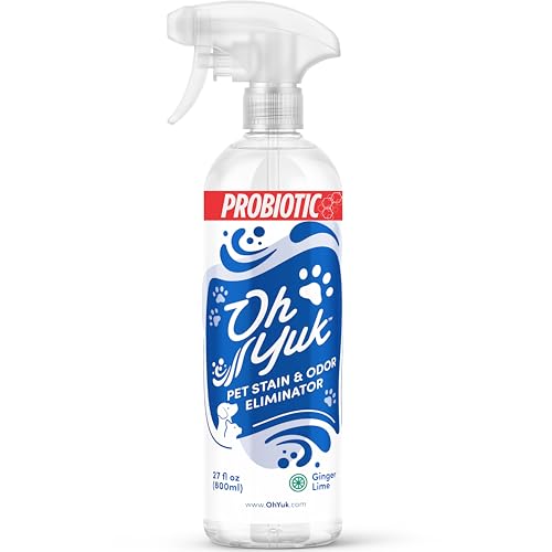 Oh Yuk Probiotic Pet Odor Eliminator & Stain Remover, Dog & Cat Urine