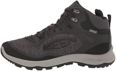 KEEN Women's Terradora Flex Mid Height Waterproof Hiking Boots, Black/Steel Grey, 8 | Image 7