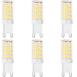 Summalux G9 LED Bulbs Warm White 3W 3000K (Equivalent 30W Halogen Bulb) G9 LED Light Bulbs Energy Saving Light Bulb 350LM, No Flicker, Non-Dimmable for Chandeliers, Home Lighting Décor, 6 Pack - Image 1