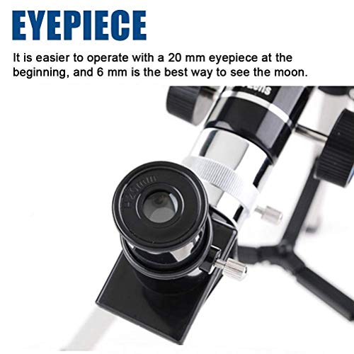Telescopio Astronómico Refractor 90X con Trípode miniatura 4