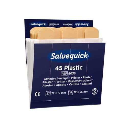 Salvequick Sofortpflaster Einsatz 45 Plastic REF 6036