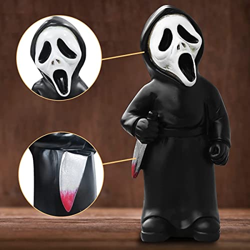 Cafele Horror Movie Garden Gnomes Set Garden Nightmares Michael Myers Freddy Jason Horror Gnomes Resin Statues Figurines Halloween Decorations For Indoor & Outdoor Yard Patio Lawn Décor (5 - Pack) #TOP2