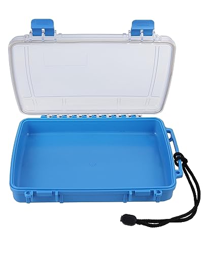 Wxvhji Waterproof Dry Box Watertight Storage Box Waterproof Drybox for Kayak & Boat Waterproof Containers Dry Storage Box Floating Carrying Dry Tackle Box with Rope