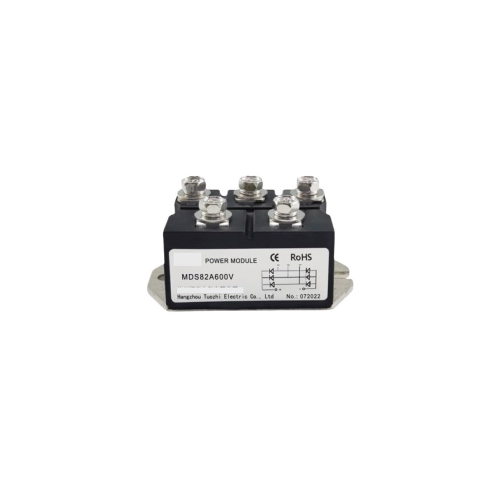 Pont redresseur triphasé MDS82A1800V haute tension pour armoire électrique de précision