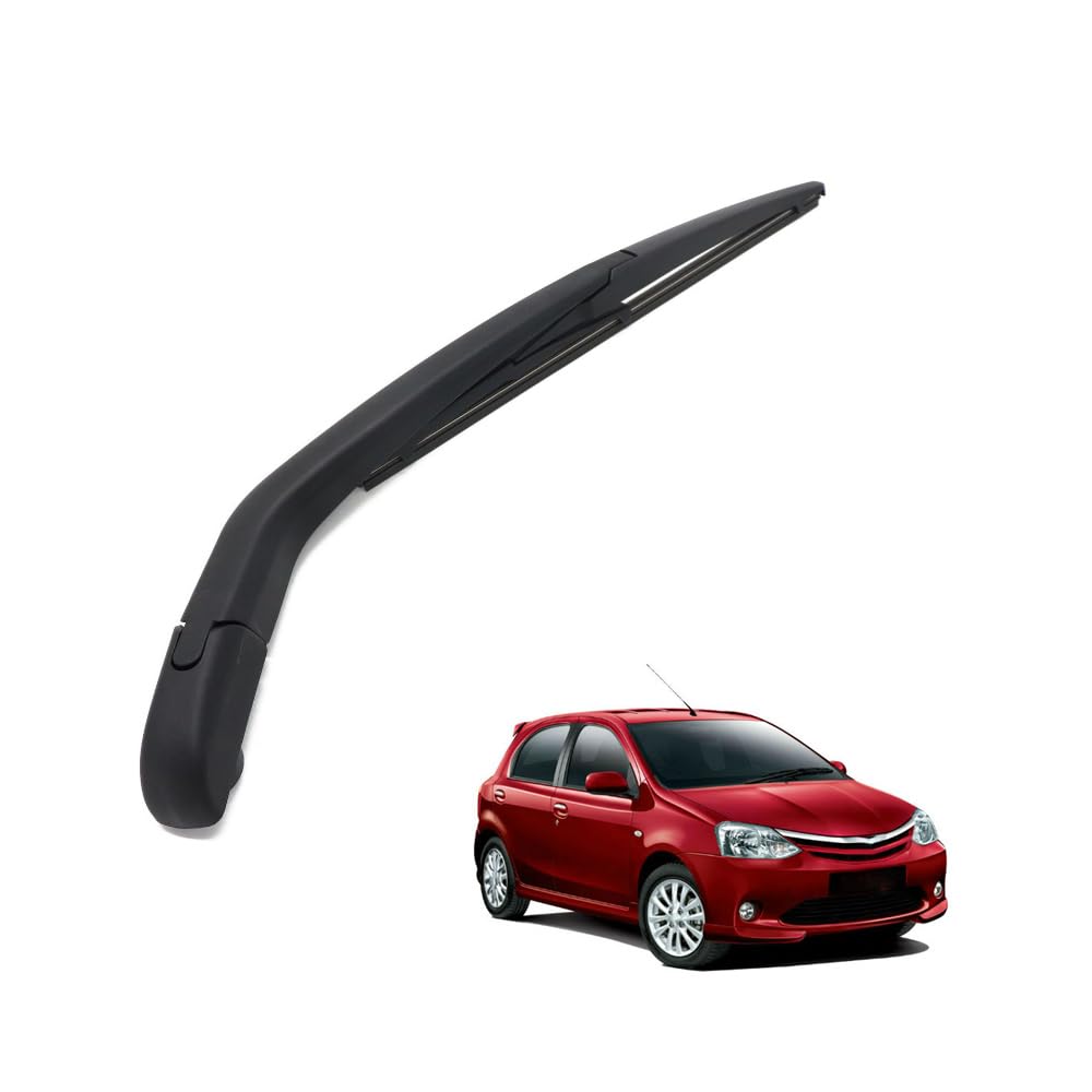 AMHVMU Rear Windscreen Wiper Blade Arm Set Fit For Toyota LIVA 2011-