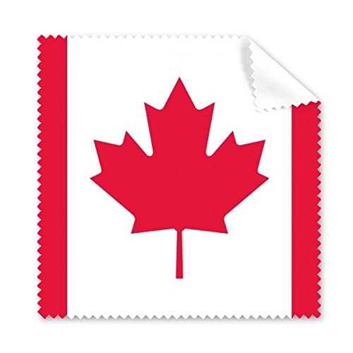 Nettoyant écran de téléphone et lunettes efficace avec tissu motif drapeau Canada 5pcs