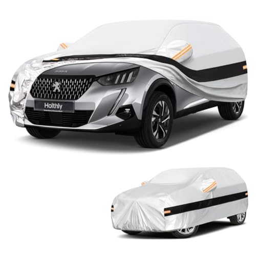 Cubre coche Peugeot 2008 exterior transpirable para proteger tu SUV del sol y lluvia en la calle