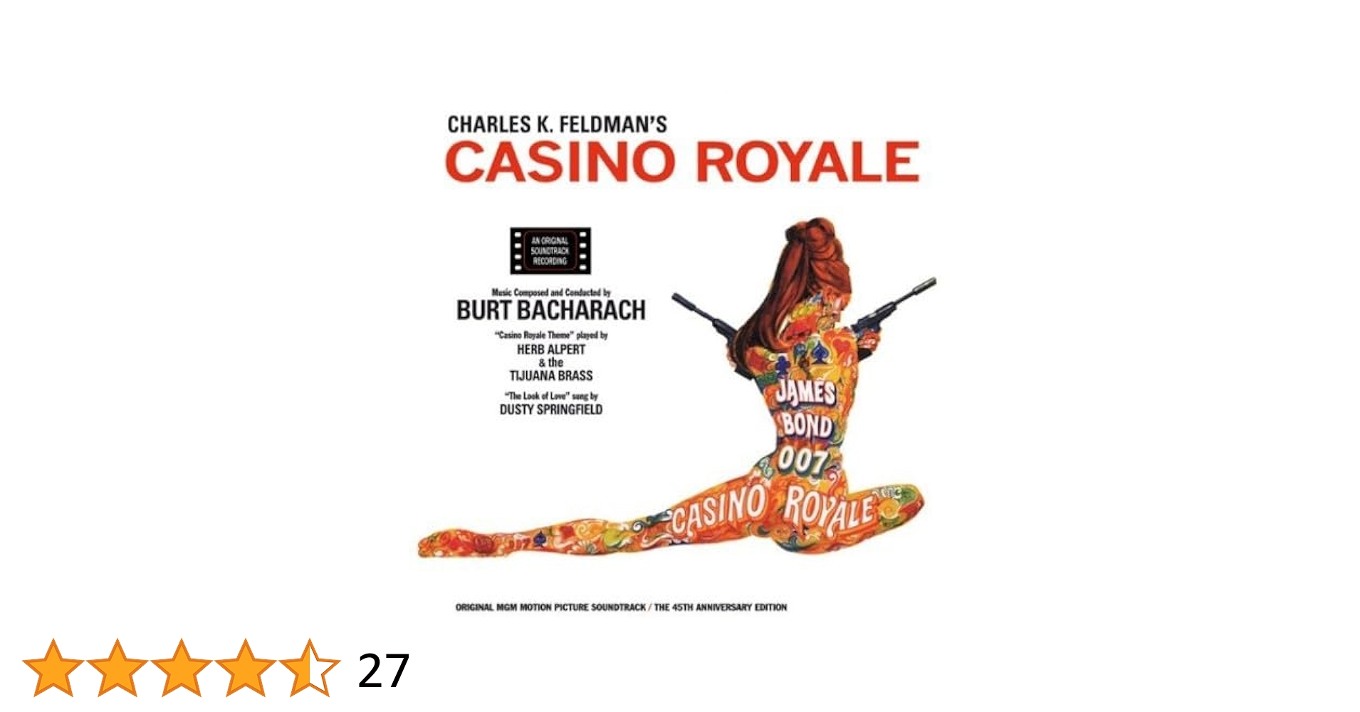 BACHARACH,BURT - Casino Royale: Deluxe (Original Soundtrack