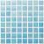 URBN Contemporary Light Sky Blue Iridescent Glass Mosaic Tile for Indoor and Outdoor - Single Sheet (13 inches x 13 inches, 1.15 SQ FT)